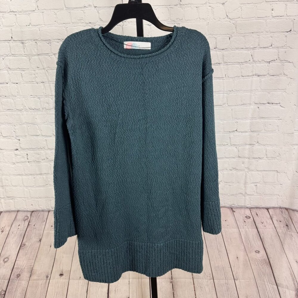 Free People Beach "Beach Happy Pullover" Oversized Slouchy Sweater Size Small